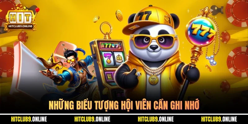 Những biểu tượng hội viên cần ghi nhớ